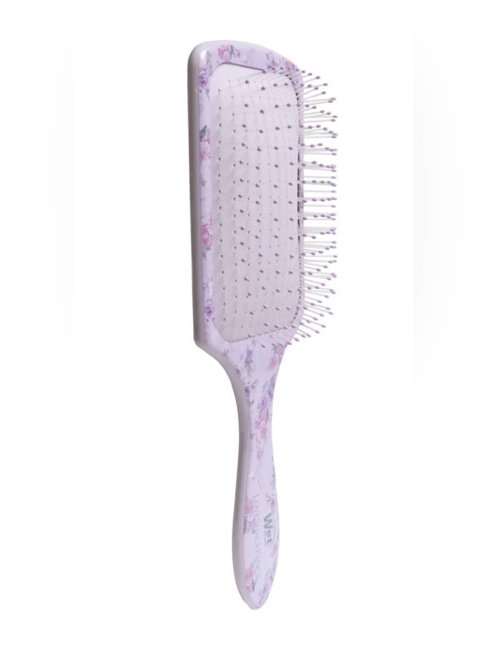 LoveShackFancy × WetBrush Happy Thoughts Paddle Detangler Brush Hibiscus